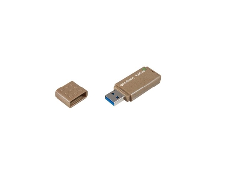 Goodram Ume3 Unidad de memoria USB respetuosa con el medio ambiente 128 Gb Usb tipo A 3.2 Gen 1 3.1 Gen 1 Marrón