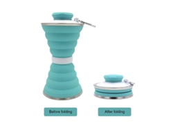 2026da-botella De Agua Plegable Linjou 500ml Silicona Reutilizable Portátil Resistente Al Calor Para Deportes Y Viajes