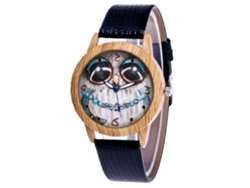 Reloj De Pulsera De Cuarzo Zhoulianfa Para Mujer/hombre/estudiante, Color Negro A La Moda.