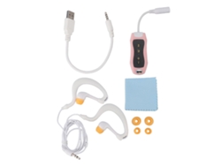 Reproductor Mp3 Ipx8 Resistente Al Agua, Recargable, Usb 2.0, Con Auriculares Impermeables Para