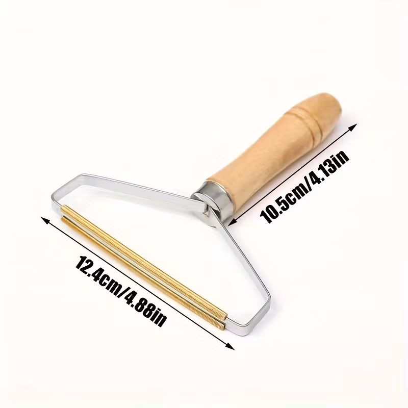 Quitapelusas portátil de doble cara, ideal para prendas y abrigos de cachemira Stelasplen
