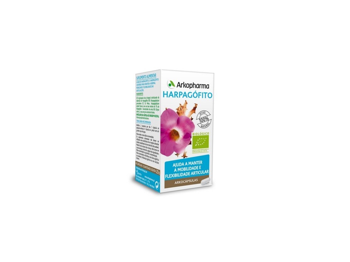 Complemento Alimentar ARKOPHARMA Harpagofito Arkocapsulas (45 cápsulas)