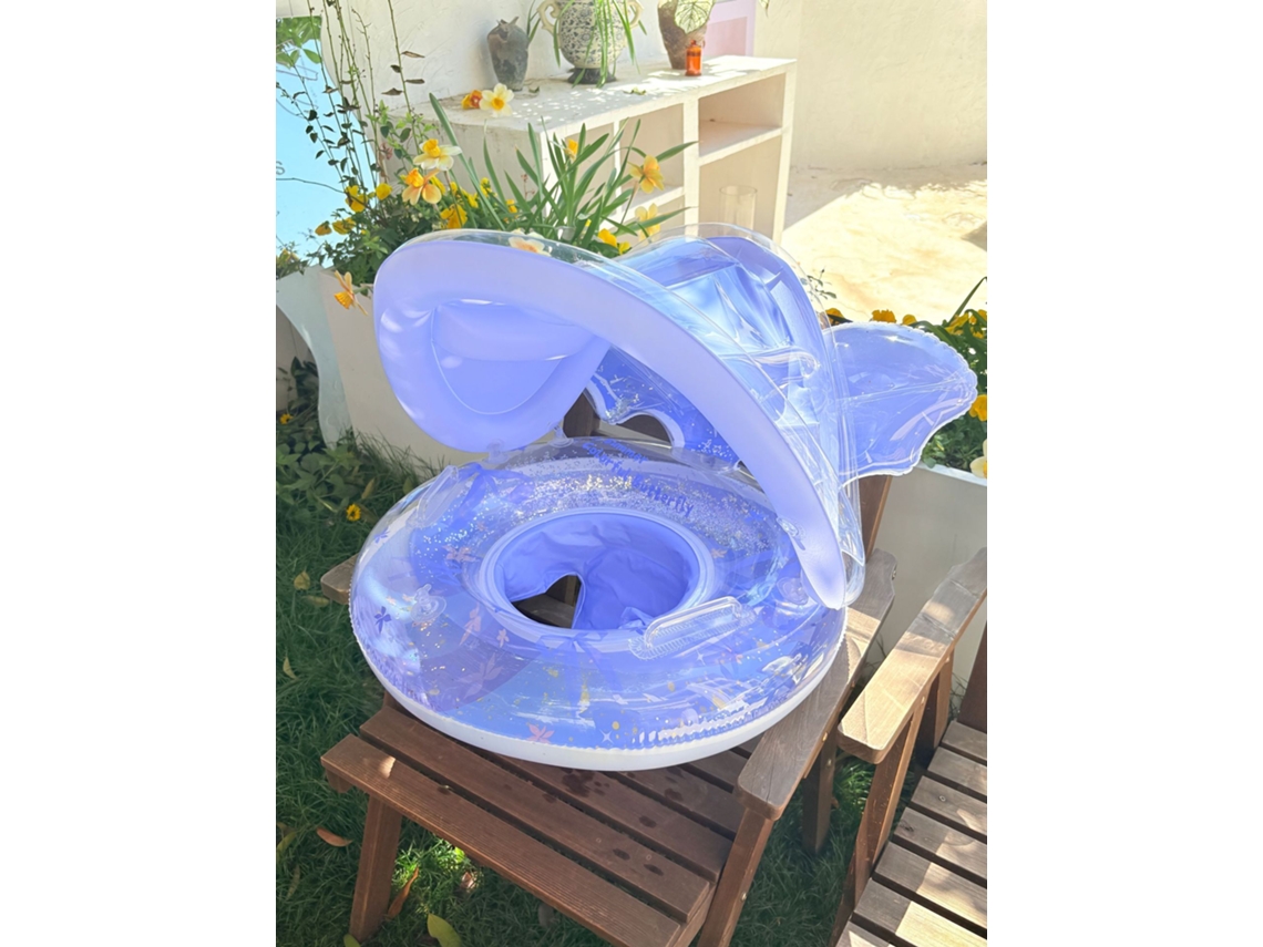 Flotador Hinchable Para Niños Con Forma De Sirena, Perfecto Para El Ocio Al Aire Libre En Verano, Muy Duradero Y Antivuelco, Apto Para Niños
