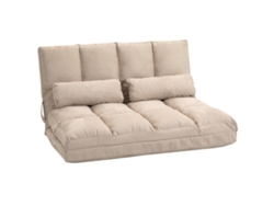 Sofá Cama Plegable Con Colchón Adicional - Sillón Convertible - Respaldo Ajustable En 14 Posiciones - 2 Cojines
