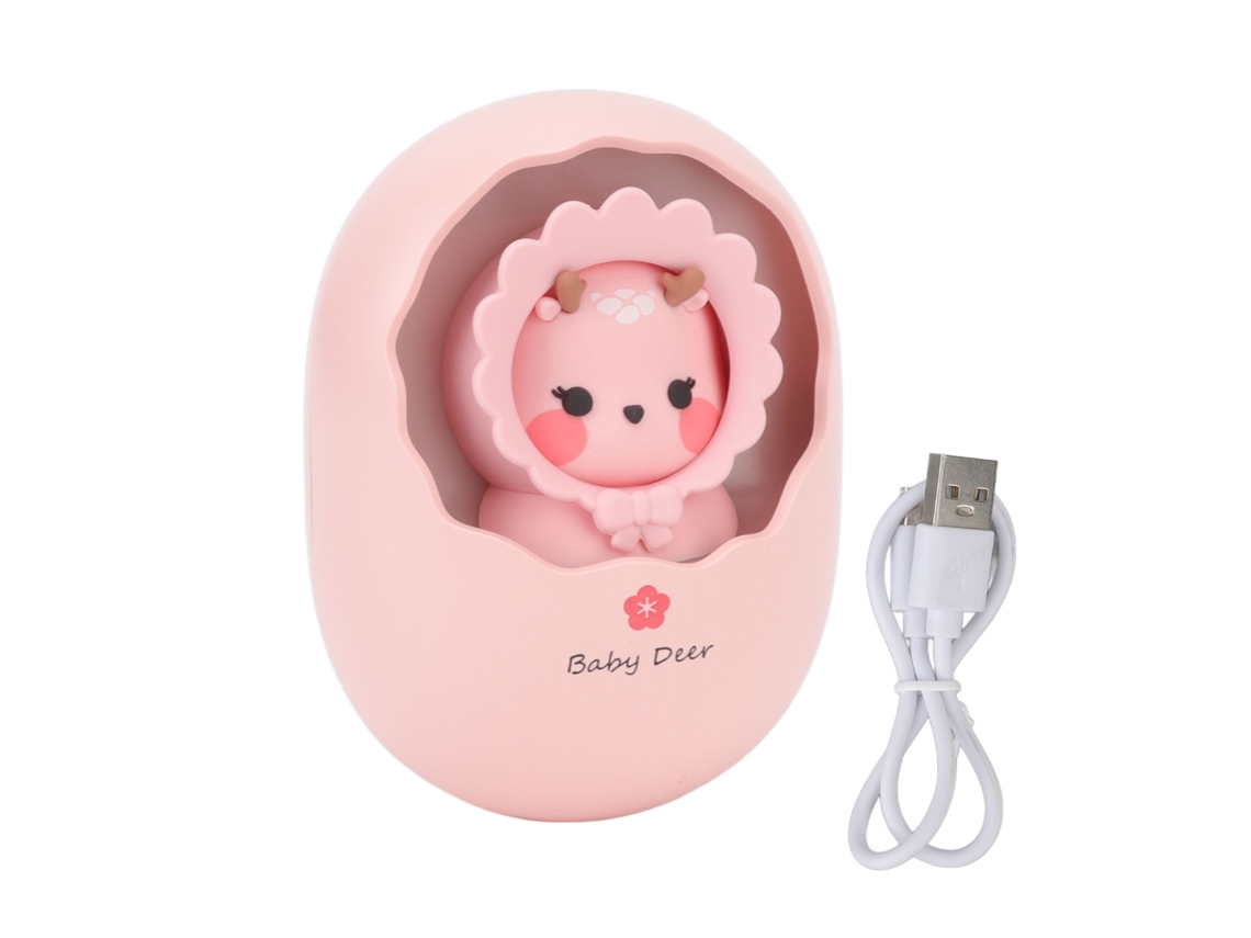 Calentador De Manos Usb Recargable De 6000 Mah, Mini Batería Externa Portátil 2 En 1, Regalo De Invierno.