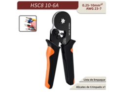 Kit de Crimpagem MDUG para terminais tubulares, tamanhos 0.08 a 16mm²