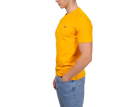 Camiseta de Hombre NAPAPIJRI Amarillo (3XL)