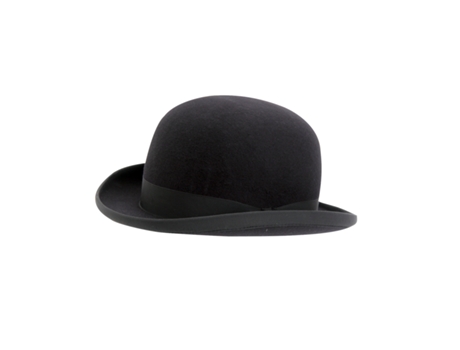 Sombrero de Hombre HORKA Bombín Negro (59)