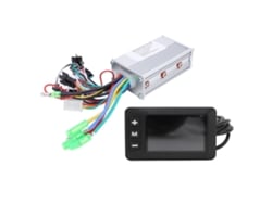 Rebe-controlador De Velocidade Para Motor De Bicicleta Eléctrica 24v 36v 48v 350w Com Tela Lcd Kit Para Patinete Eléctrico