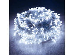 Guirnalda de luces con forma de estrella para decoración exterior, 100 metros, 1000 Leds, luz blanca, alimentada por toma de 220V CHRUI
