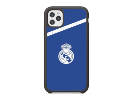 Funda PHONECASES3D iPhone 12 Pro - Oficial Real Madrid (Piel Sintética - Negro)