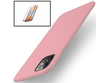 Kit Funda y Protector Huawei P40 Lite 5G PHONECARE Rosa