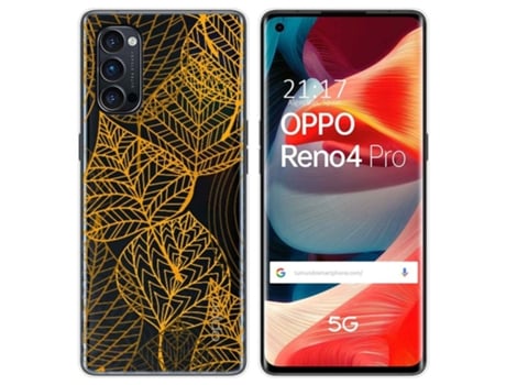 Carcasa Oppo Reno 4 Pro 5G TUMUNDOSMARTPHONE Dibujos Transparente Multicolor