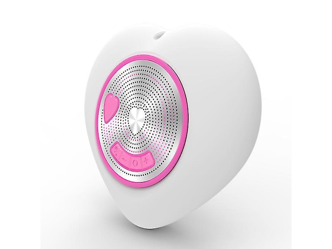 Altavoz Bluetooth flotante IPX7 RGB LED para piscina, ducha y fiesta, color rosa Yizhood