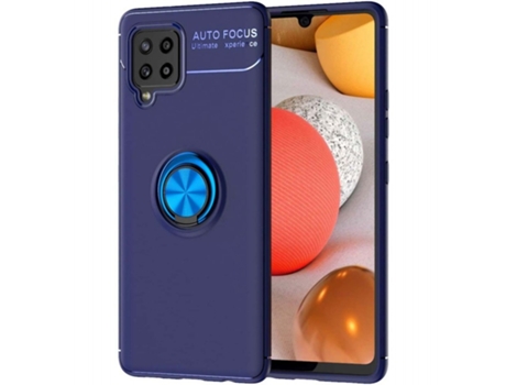 Carcasa Samsung Galaxy A42 5G TUMUNDOSMARTPHONE Anillo Azul