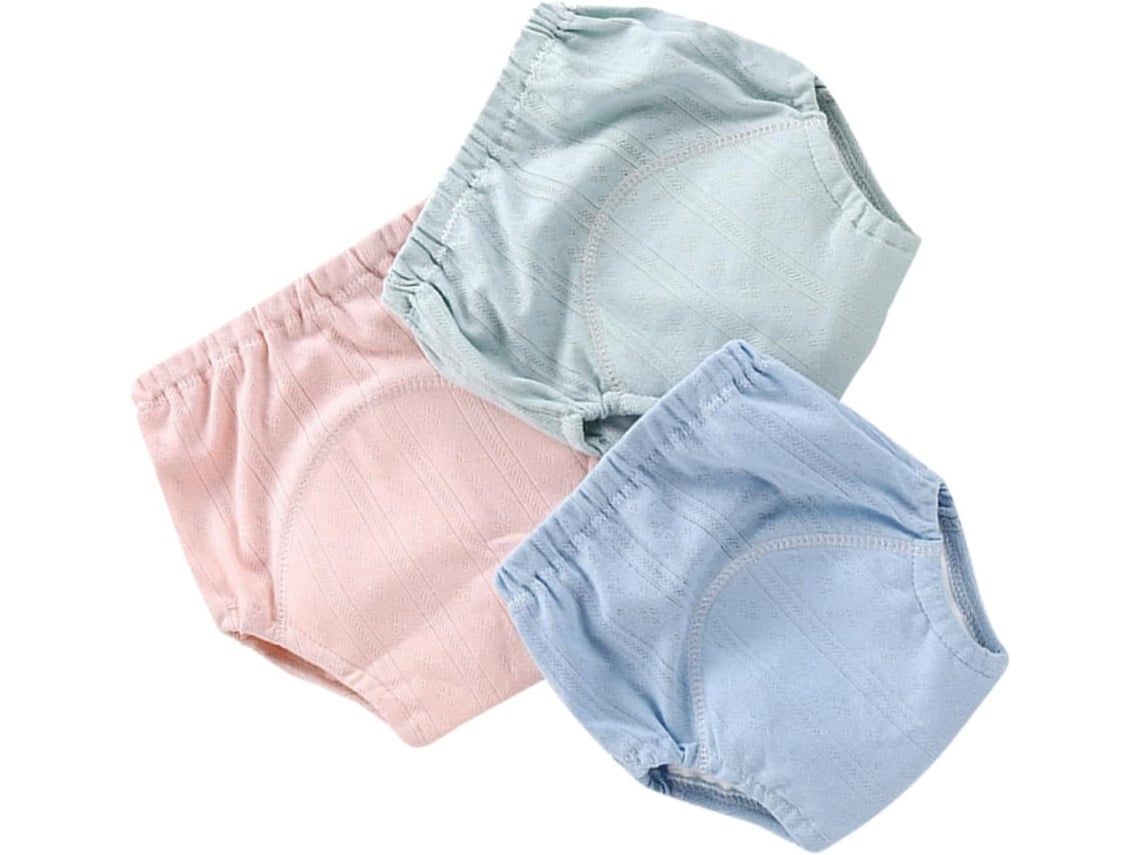 Conjunto De 3 Pañales De Entrenamiento Impermeables Para Niños, Reutilizables