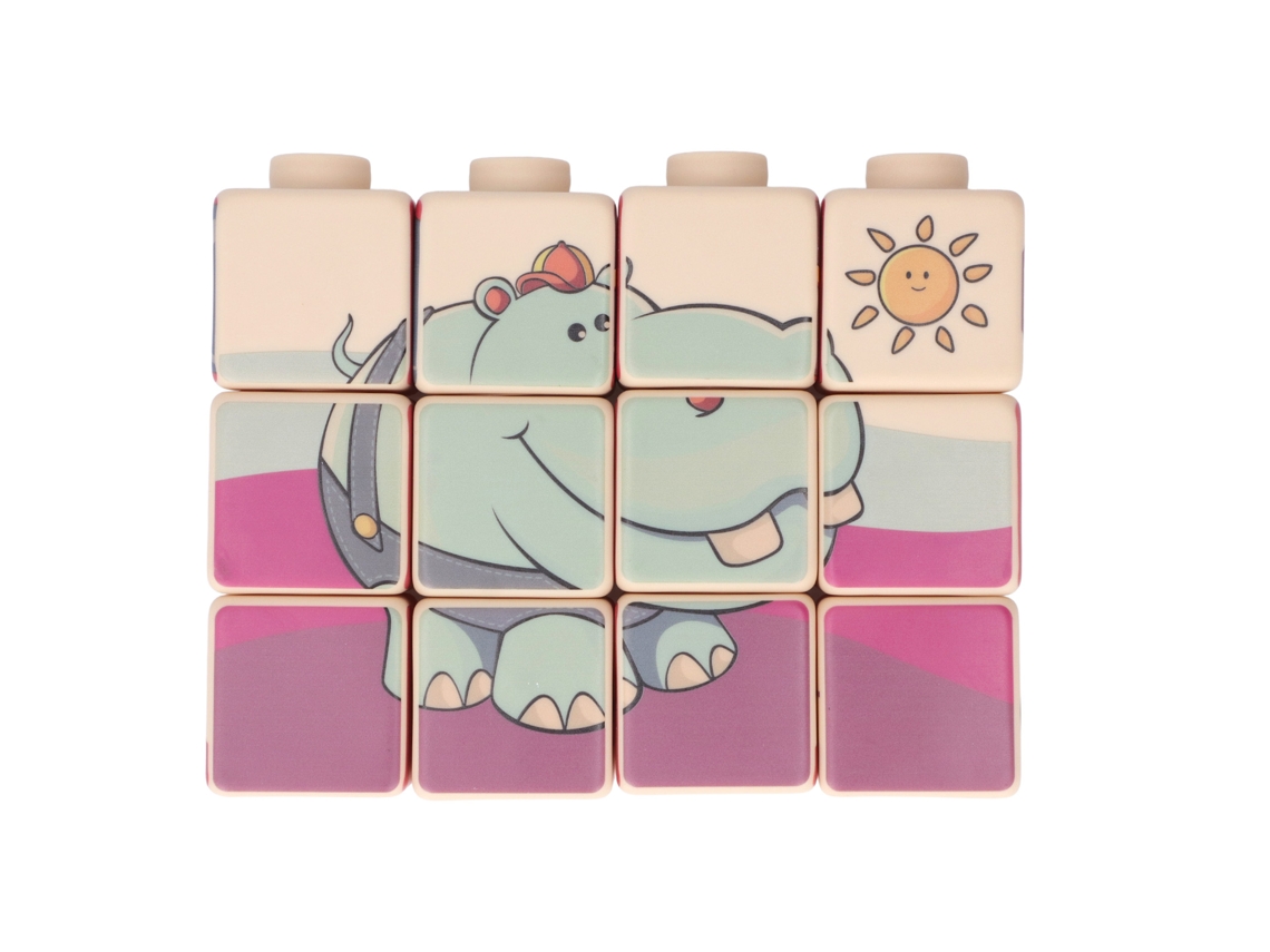 Bloques De Puzzle Suaves Para Bebés Niños Bloques De Construcción Apilables Juguete Sensorial Regalo De Cumpleaños 6 Meses