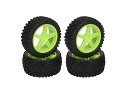 Ymsl 4pcs Neumáticos Rc 1/10 Con Excelente Adherencia Y Durabilidad Para Coches Rc Hsp 94166 94106 94155 Hxl