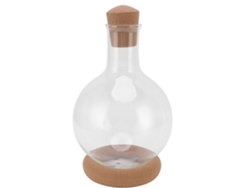 Decantador de vino tinto, vidrio transparente, 1000 ml