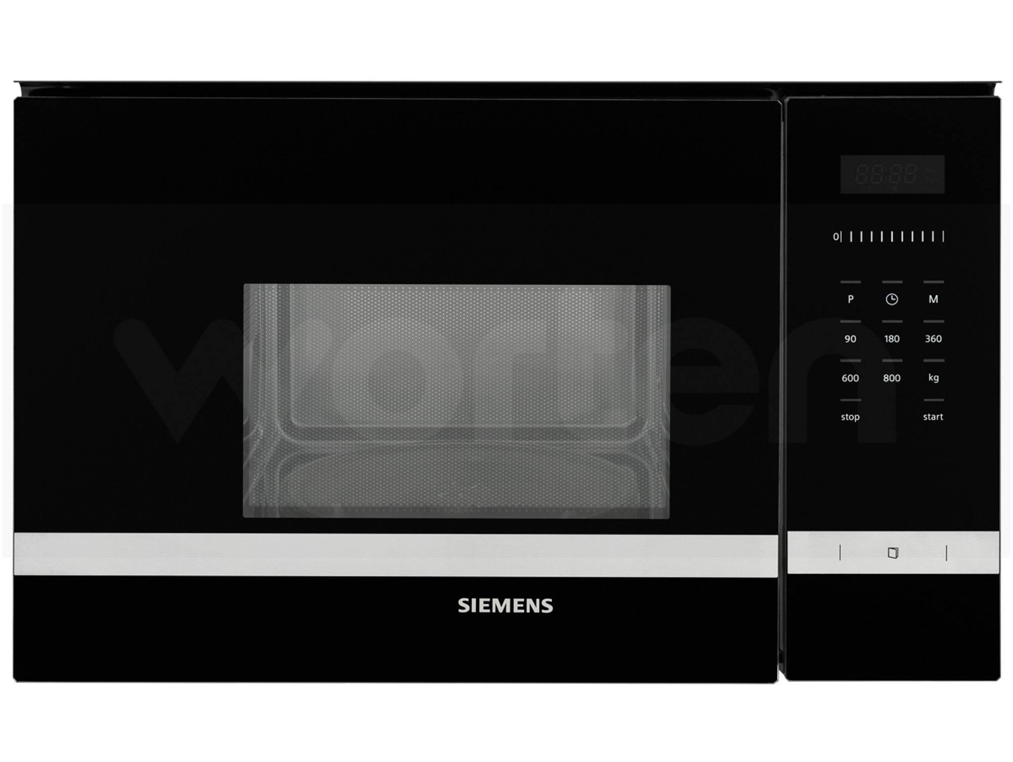 Microondas Integrable SIEMENS BF525LMS0 (20 L - Sin grill - Inox)