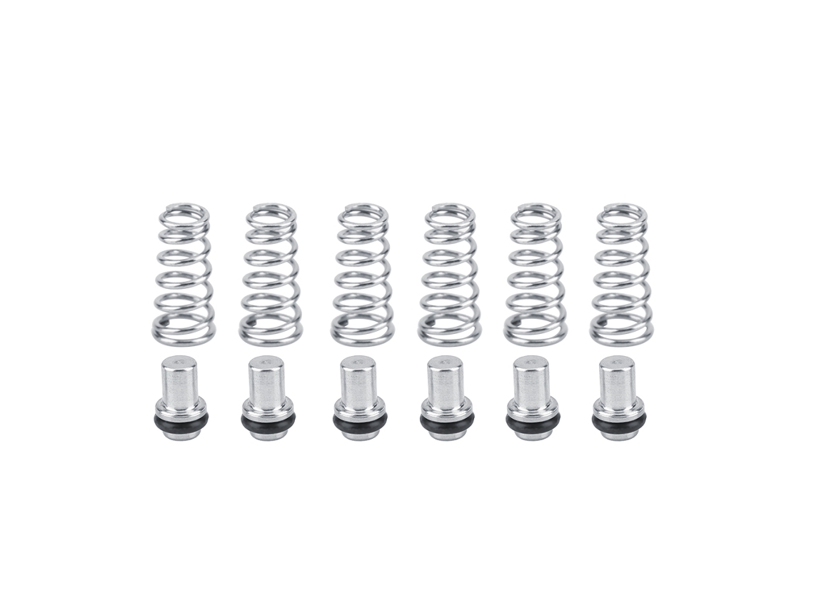 6 Piezas Resortes De Válvula Poppet Universal Para Grifo De Barril, Compatible Con Estilos Ball Y Pin Lock