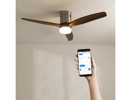 Ventilador de Techo CREATE Windcalm Dc Silenciosa (132 cm - 40 W)