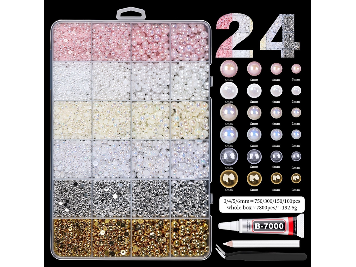 Juego De Pedrería Para Decoración De Uñas, Ideal Para Manicura Y Manualidades. Czhhmart (estilo 3)
