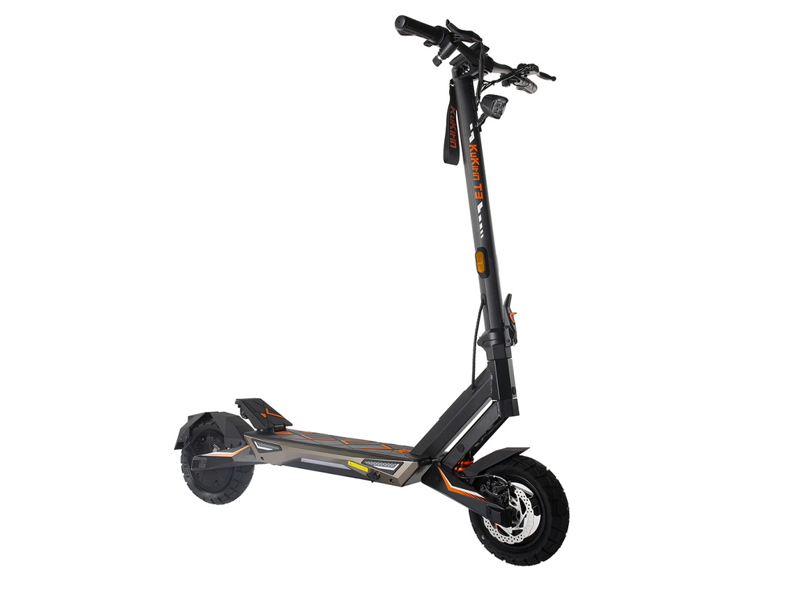 Patinete eléctrico plegable Kukirin T3, motor de 800 W, batería de 48 V y 15,6 Ah, neumáticos de 10 pulgadas.