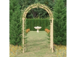 Arco Com Treliã§a 141x97x243 Cm Pinho Maciã§o Impregnado Dkd Home Decor