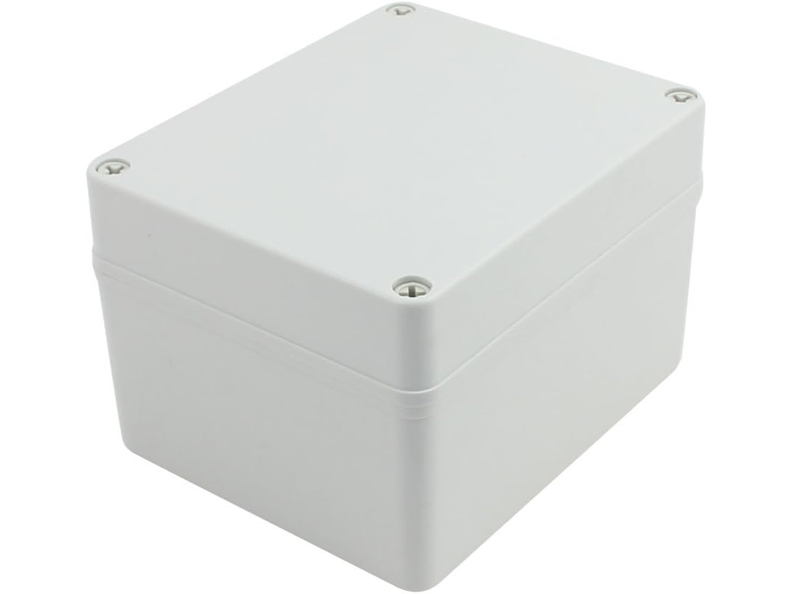 Caja De Conexiones De Abs Impermeable De 170 Mm X 140 110 Color Gris
