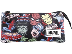 Estuche Triple MARVEL Art HS (Multicolor - 11x23x10cm)