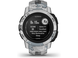 Reloj Deportivo GARMIN Instinct 2S Camo (Bluetooth  - Hasta 28 días de autonomía - Gris)