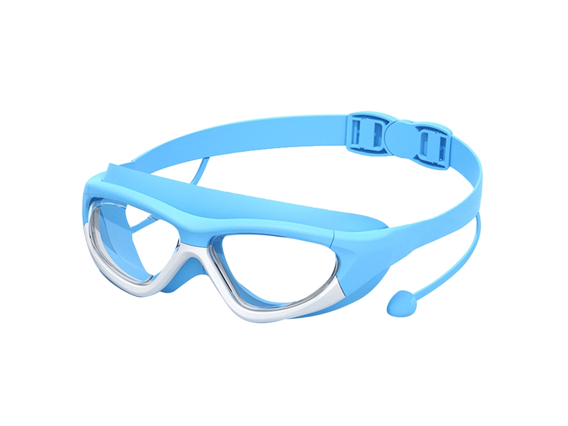 Gafas de natación impermeables antivaho para niños - Azul