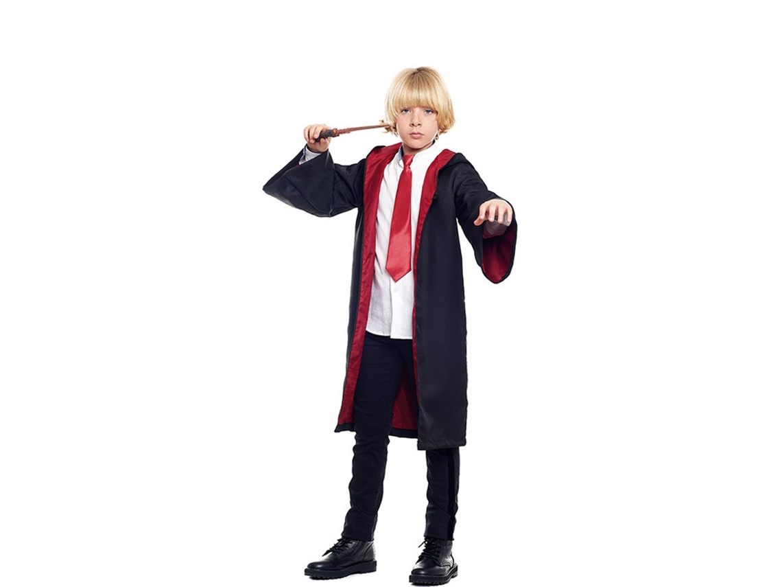 Disfraz de Niño PARTILANDIA aprendiz de brujo rojo (Tam.: 5-6 anos)