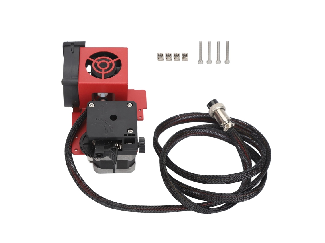 Kit de Extrusor Direct Drive 12V para Ender3, Alumínio, Latão, Dissipação Rápida de Calor