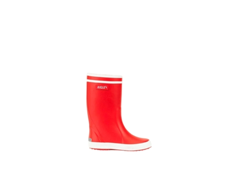 Botas de Niños AIGLE Lluvia Lolly Pop Rojo (34)