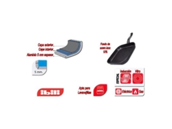 Ibili sarten grill alu. fund-induc induplus 28x28 cms(5mm)400328