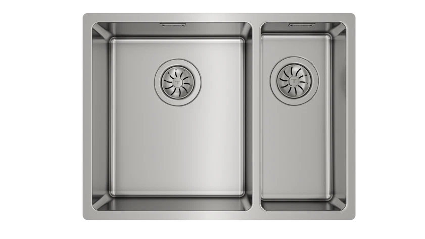Fregadero Teka Bajo Encimera Be Linea Rs15 2c 580 (Inox)