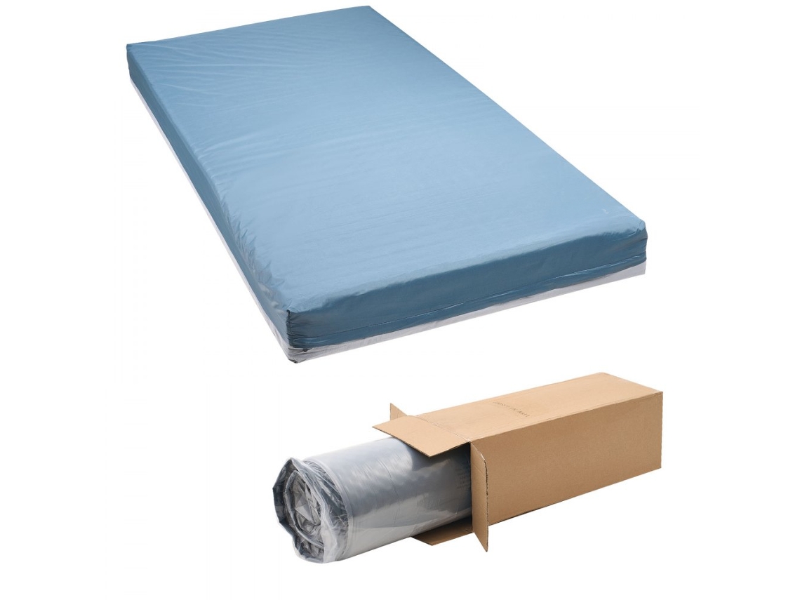 Juego de Colchones Hospitalarios y Ortopédicos de 204kg con Soporte Lumbar, Funda Impermeable y Rehabilitación Tekmaquinas