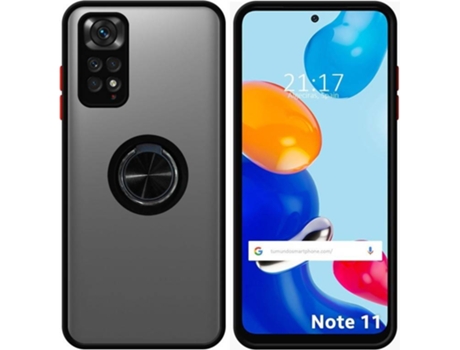 Carcasa Xiaomi Redmi Note 11 TUMUNDOSMARTPHONE Anillo Negro
