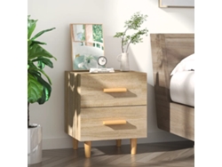 Mesa de Cabeceira LOVELY HOME Mesinha 40X35X47,5 Cm Cor Carvalho Sonoma