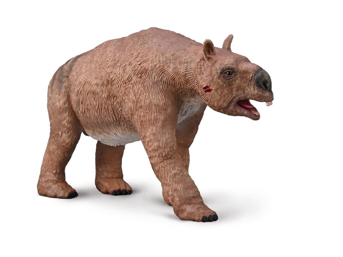 Figura de juguete Collecta Diprotodon, un animal prehistórico en escala 120.