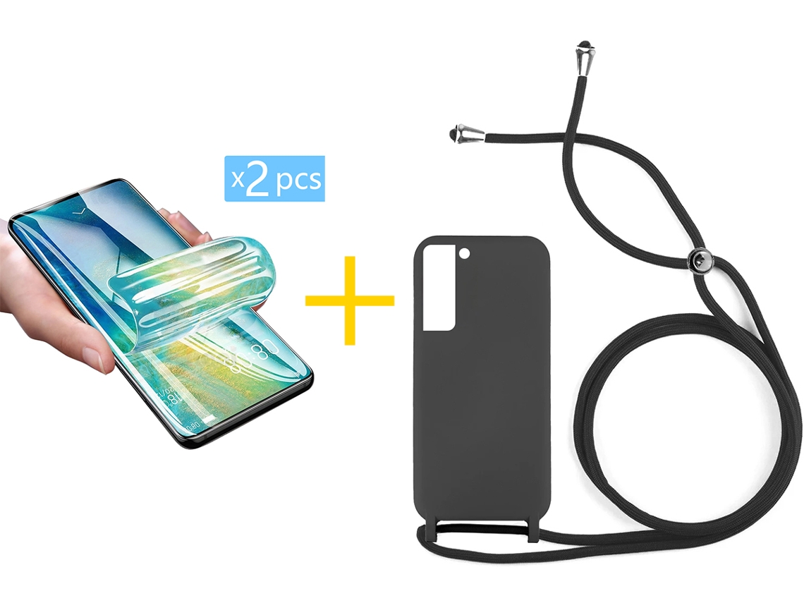 Conjunto de Protectores de Pantalla Templado Gel para Samsung Galaxy S24 GANDY Hidrogel (2un)