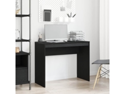 Escritorio | Mesa | Escritorio de roble negro 90x40x72 cm Madera de ingeniería