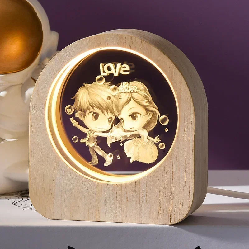 (amantes) Ornamento De Mesa Em Cristal Astronômico Com Gravação A Laser 3d Do Sistema Solar