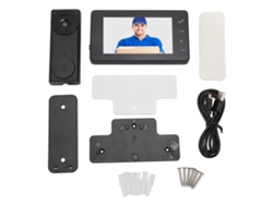 2026-sistema De Intercomunicación Con Video Wifi Y Timbre Visual, Cámara De Timbre De Video Wifi