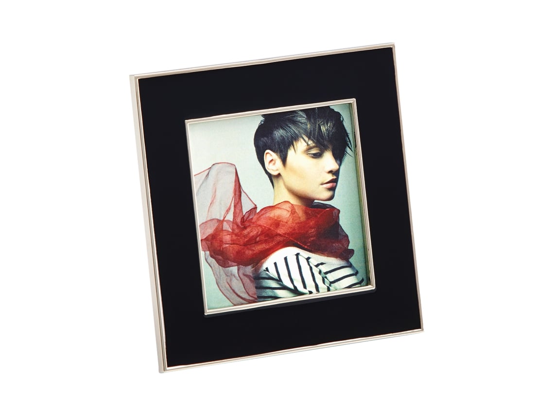 Marco de imagen Mathis Retrato Frame tamaño de 7,5x7,5 cm Negro
