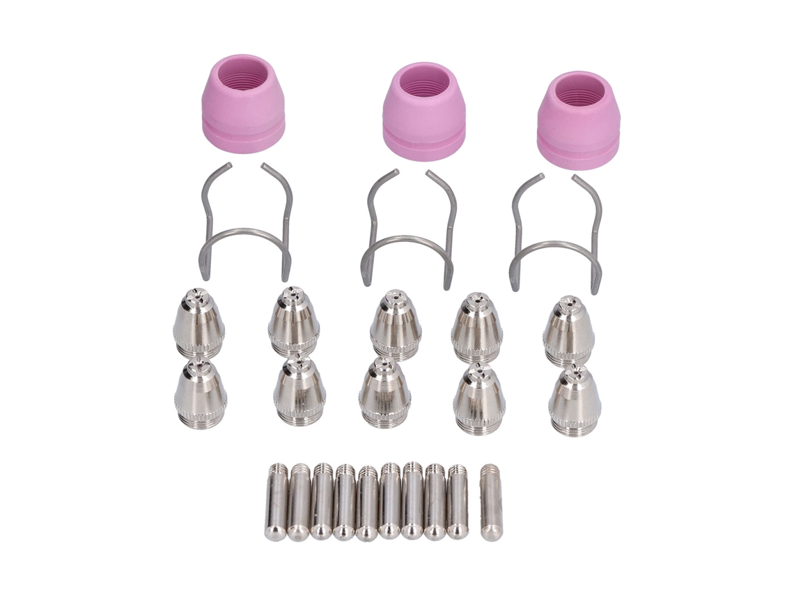 Kit De Consumibles De 26 Piezas Para Antorcha De Corte Por Plasma Ag60 Sg55 Cut-60 Lgk-60 P-60