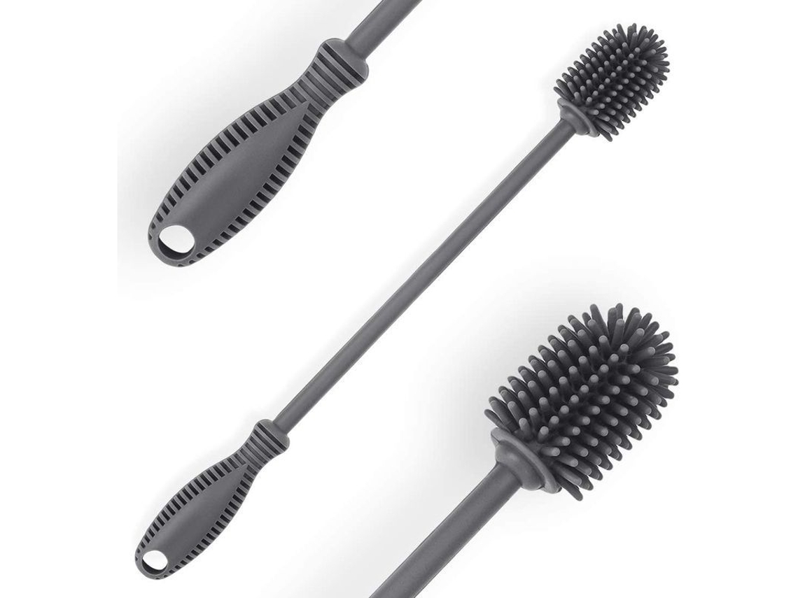 2026altiro-cepillo De Silicona Para Limpiar Biberones Con Mango De 31 Cm De Largo, Apto Para Biberones Y Botellas De Vidrio.