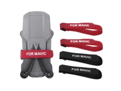 Ats-4 Piezas Soporte De Hélices Estabilizadores Protector Con Cierre De Gancho Y Ojal Compatible Para Drone Dji Mini 3 Pro